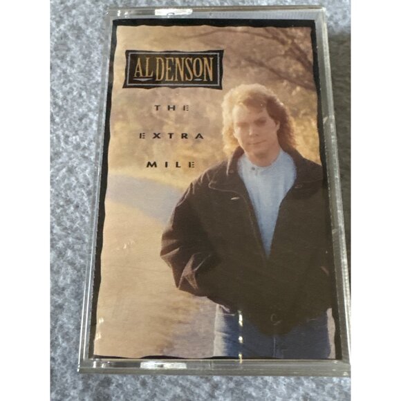 Al Denson "The Extra Mile" Vintage 1992 Christian Music Cassette Tape with Origi - Picture 1 of 7